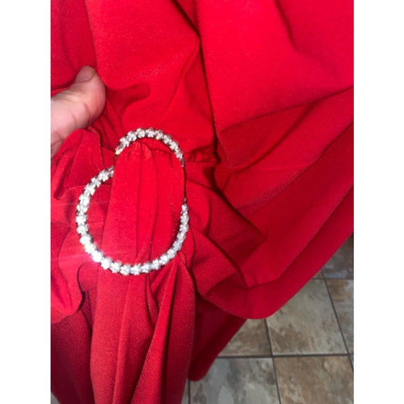 Women's Dollar Red Dress Size XL - Picture 4 of 10